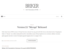 Tablet Screenshot of briker.org